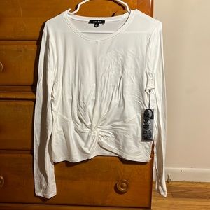 Women’s White Long Sleeve Size L
